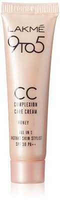 LAKME 9TO5 CC (02-HONEY) SPF 30 PA++  9G