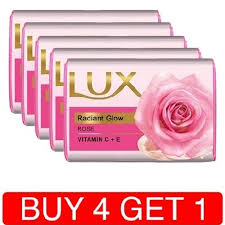 LUX RADIANT ROSE 75G*5