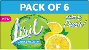LIRIL LIME & TEA TREE OIL 6*125 G