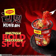 MAGGI KOREAM SPICY CHEES CUP NODLES