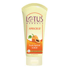 LOTUS HERBALS APRICOT SCRUB 60G