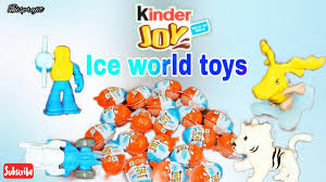 KINDER JOY DISCOVER THE TOYS OF ICE WORLD
