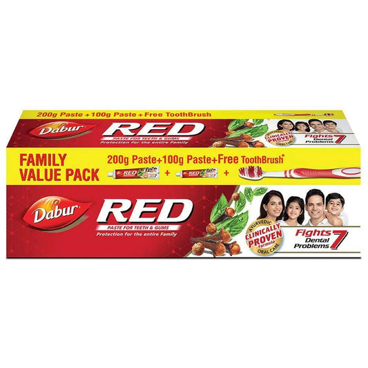 Dabur Red Toothpaste (200+ 100) g