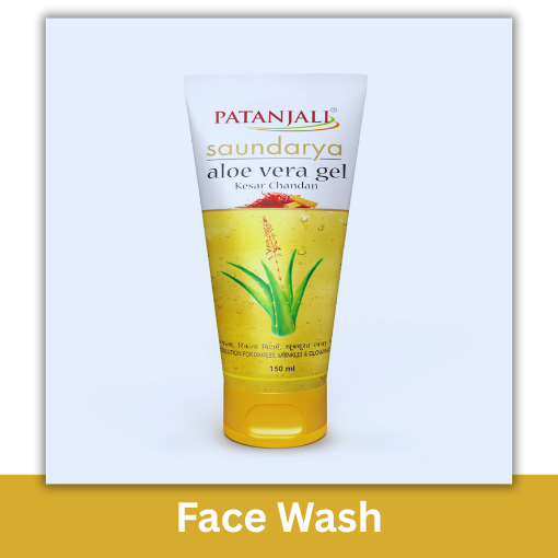PATANJALI SAUNDARYA ALOEVERA GEL & KESAR CHANDAN 150ML