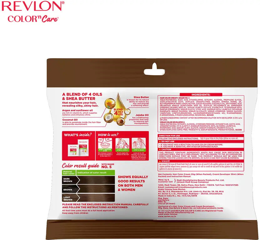 Revlon Color ' n Care , 5 Light Brown