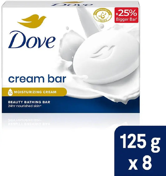 DOVE BEAUTY CREAM 8*125 G
