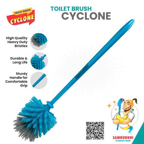 Cyclone toilet brush