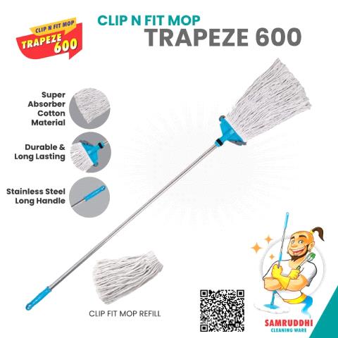 Trapeze 600 clip and fit mop