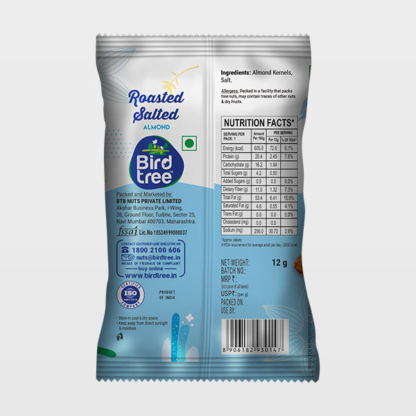 DRY FRUITS ALMONDS 250G