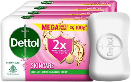 DETTOL SKINCARE SOAP 400G