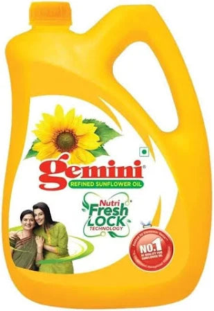 Gemini Refined Sunflower Oil Jar