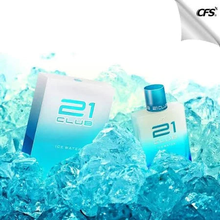 CFS Cargo White 21 Club Ice Water And Man Only Black Perfume, 40ml (Pack of 3)