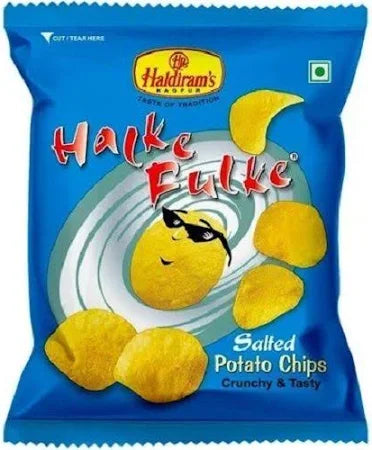 Haldiram's Halke Fulke - Salted Potato Chips  35G