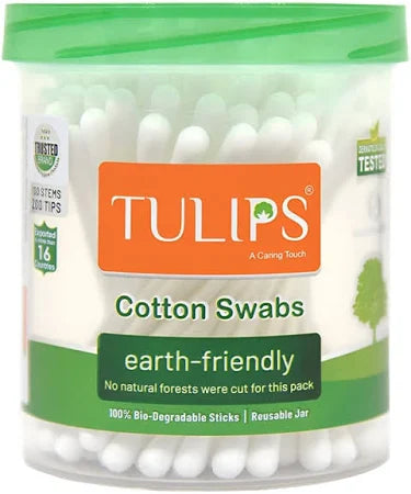 Tulips Earth Friendly Cotton Buds