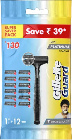 Gillette Guard Manual Shaving Razor Blades