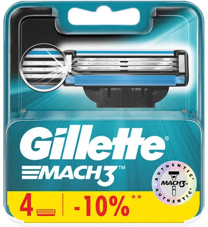 GILLETTE MACH3 CART 4