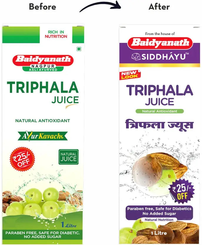 BAIDYANATH TRIPHALA JUICE 1L