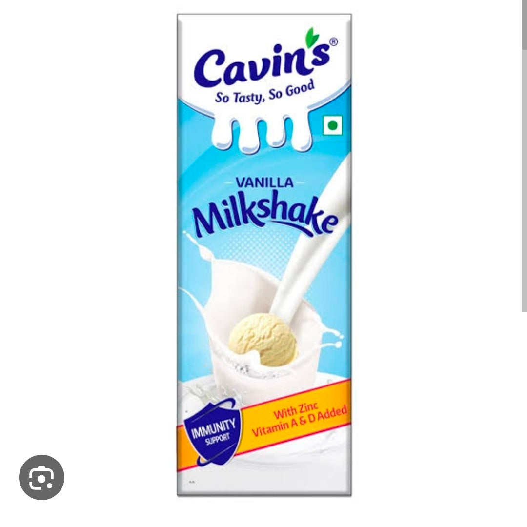 CAVIN'S VANILLA MILKSHAKE 170ML